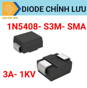 Diode chỉnh lưu 1N5408 S3M SMA 3A-1KV