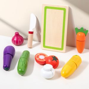 SUPERRR Funny Design Simulation Sushi Toy Simulation Sturdy Wooden Pretend Play Food Set Kitchen Toy Durable Wooden Food Set Birthday Gift