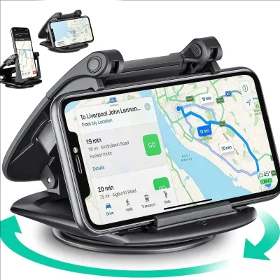 Car Mount Dash Non-Slip Holder Slip Free Desk Phone Stand 360° Rotate Dashboard Non-slip Mat Rubber Mount Holder Car Navigation Bracket Car Phone Holder Universal Cell Phone Car Clip Mount Stand