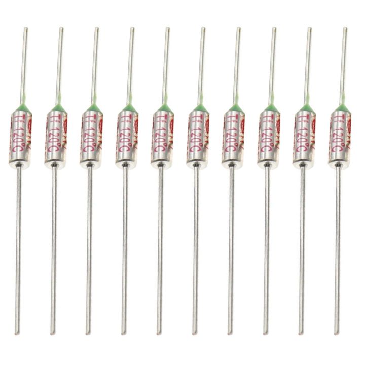 Heavy Duty Thermal Cutoff Fuse (Pack of 10) for Overheating Protection ...