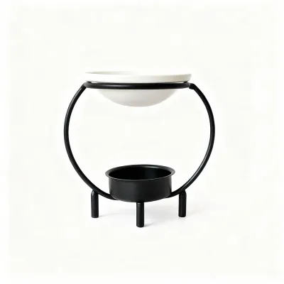 AINACHU Minimalist Aromatherapy Candle Holder Portable Iron Fragrance Burner Creative Decorative Incense Burner Home Decor
