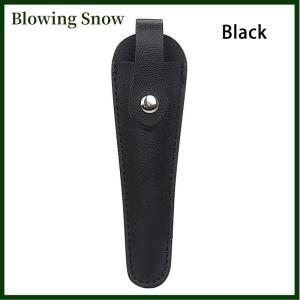 Blowing 1Pcs Professional Leather Case Barber Packet Bag Cover Shears Hairdressing Cowhide Hair s Storage Holder