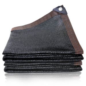 Oright Outdoor Anti UV 90% Sunshade Net Courtyard Sunshade Net Strong Light Shading Rain Protection Carport Sunshade Sunshade Net Cover Outdoor Sunshade Net