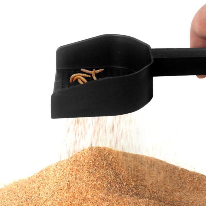 GUTUN Small Holes Cat Kitty Litter Scoop Plastic Hangable Hamster