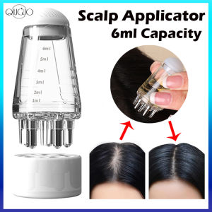 Scalp Applicator Liquid Comb Hair Growth Treatment Head Massager Mini Portable 6ml Roll-On Liquid Guide Comb Essential Oil Serum Apply Tool