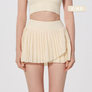 HUIESON กระโปรงมีจีบสำหรับผู้หญิงและเสื้อผ้าลำลองที่มีเนื้อผ้ากันความชื้น