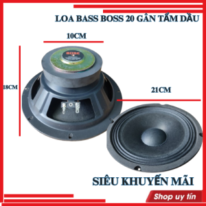 Loa bass 20 Bos gân vải tẩm dầu từ 100 ráp loa thùng karaoke nghe nhạc-giá 1 cái