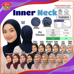 Inner Neck Cotton Freesize for Women | Breathable & Washable | Cool Fabric Comfort Fit | Multiple Colours
