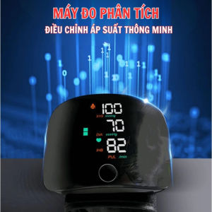 Máy Đo Huyết Áp Màn Hình LED Thông Báo Kết Quả Bằng Tiếng Việt Thông Minh Sạc Pin Tiện Dụng