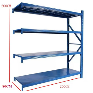Rak Besi Kokoh Rak Susun Besi / Rak Besi Gudang / Tempat Penyimpanan Rak Besi Serbaguna Rak Besi 4 Susun Ukuran 200 X 60 X 200 Cm Dan 200 X 80 X 200 Cm