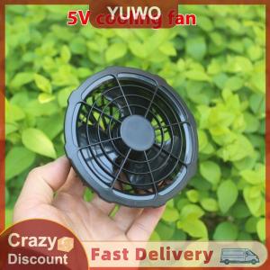 YUWO 1 Piece Outdoor Work Accessories 5V Cooling Fan For Air Conditioner Cooling Vest Jacket Air Conditioning Clothing Wearable Cool Fan