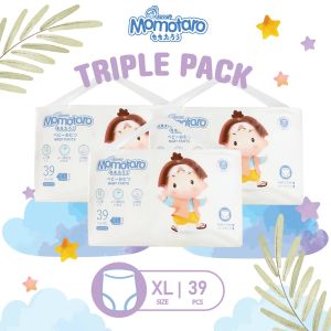 MOMOTARO Popok Celana Bayi Triple Pack ( 3 Ball ) XL39