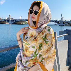 Khăn choàng lụa tơ tằm cao cấp - Mẫu mới 2023