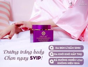 Kem Sữa Cô Đặc Dưỡng Trắng Da Toàn Thân Body SVIP LRO CRE Hộp 200g