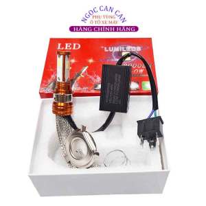 Bóng Đèn LED Chân H4 T19 Siêu Sáng Cho Xe Máy Ô Tô - Tiết Kiệm Năng Lượng Độ Bền Cao