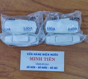 Công tắc 1 chiều (2 cực) 2 chiều (3 cực) hiệu Vina Công tắc ngang treo (quả nhót) Vina Lioa dùng cho lắp đặt điện nổi