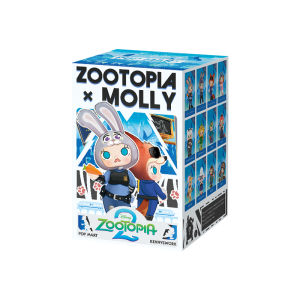 POP MART MOLLY x Zootopia Co-branded Series Action Figures Blind Box Birthday Gift Kid Toys
