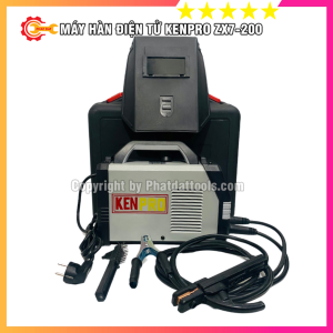 Máy Hàn Điện Tử KENPRO ZX7-200 - Chính Hãng- Công Nghệ Hàn Inverter Biến Tần IGBT - Hàn Que 1.6-3.2 Ly - Đầy Đủ Phụ Kiện - Bảo Hành Tooàn Quốc 12 Tháng