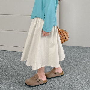 Baby Skirt Girl High Waist Umbrella Skirt Retro Winter Skirt