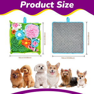 New Pet Sniffing Mat Dog Training Hidden Food Blanket Antiboredom Anti-Choking Sniffing Mat Slow Food Mat Pet Supplies Dog Toys2026