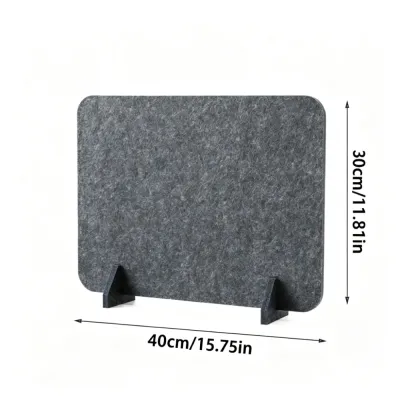 JESJELIU Felt Student Desk Divider Thickened Acoustic Dining Table Isolation Board Durable Privacy Panel for Student Desktops in Classroom