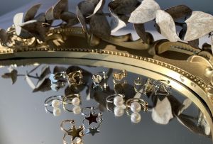 [SG New] 12pc Ear Cuff 1cm Gold & Silver Color Cuff Earring Ear Clips Non Piercing Crescent Star Cartilage Earring 6 Various Styles Cuff Earrings for Women