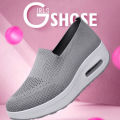 guibai Japanese popular comfortable air cushion wedges shoes. 