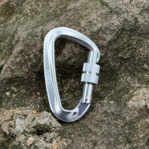 CHUAN 4880mm Dụng cụ an toàn chuyên dụng 6 màu sắc 12KN Móc khóa hình chữ D Thiết bị bảo hộ leo núi Khóa leo núi bằng nhôm