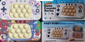 Pop it ทรงเกมบอย มีไฟ ป๊อปอิทไฟฟ้า ของเล่นบีบกด ของเล่นป๊อปอัพไฟฟ้า เกมตีตัวตุ่น เสริมพัฒนาการ บรรเทาความเครียด JP-76