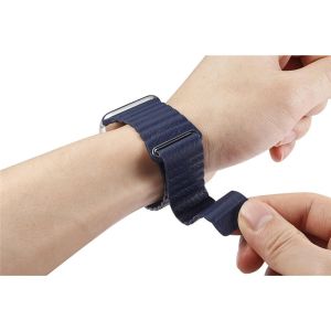 20MM 22MM Leather Loop Watch Band for Huawei Watch Gt 2 Magnetic Loop strap for Samsung Galaxy Active 2 Bracelet Fit Accessories