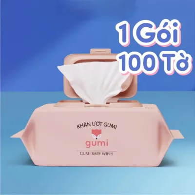 Túi khăn ướt GUMI giấy ướt cao cao cấp 80 tờ an toàn chất lượng My Home DN443