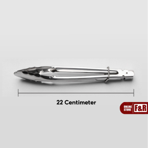 Jepitan Makanan Capitan Gorengan Tahan Panas Jepit Pencapit Makanan Stainless BBQ Kue