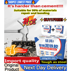 【Patching Gap Filling Artifacts】Multi-functional Plastic Steel Clay Iron Repair Adhesive Bathroom Pipe Leak Repair Bond Glue/High Plasticity Temperature Resistant Heavy-Duty Putty Adhesive