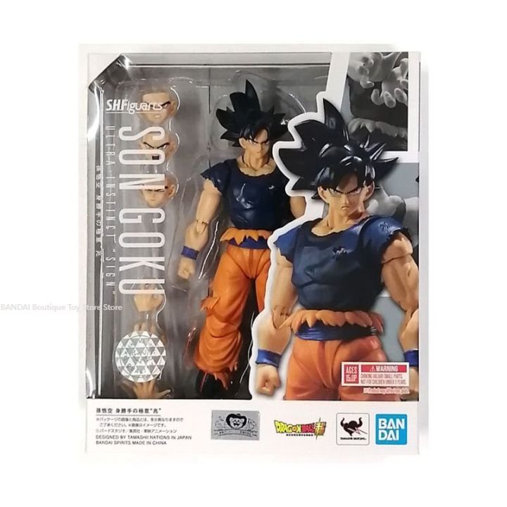 100% ORIGINAL】In Stock Original Bandai SHFiguarts Son Goku Ultra Instinct  Sign Dragon Ball In Stock Anime Action Collection Figures Model Toys bandai  action figure