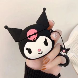 Hot】เคสป้องกันหูฟังซิลิโคนเหลวรูป Purin & Kuromi & Melody สำหรับ AirPods Gen 1/2 Gen 3 Pro Pro2ซีรีส์