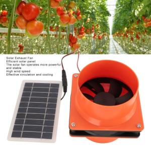 Mạnh mẽ 5 Wát 12V solars Quạt hút với dễ dàng cài đặt thiết kế thuận tiện Phụ kiện cho không gian khác nhau sử dụng thường nhật