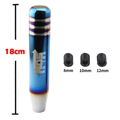 KT-18cm Car Racing Styling Aluminum Gear Shift Knob Manual Gear Head Universal Auto Gear Shift D-204