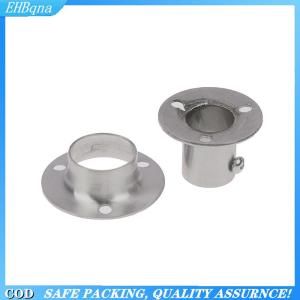 [COD] Stainless Steel Flange Seat For Wardrobe Curtain Cloth Rod Seat Round Tube Seats Bracket Household Furniture Hardware Towel Tube Holder