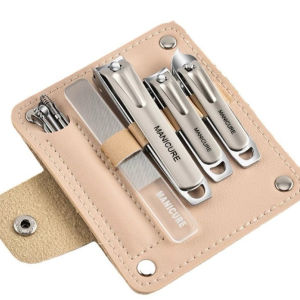 Bộ Bấm Móng Tay 10 Món MANICURE Cao Cấp Dụng Cụ Chăm Sóc Móng Tay Chân Lấy Ráy Tai