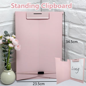 Standing Clipboard with Straps Long Foldable Clipboard Portable File Folder Organizer Office School23.5X34.5CM