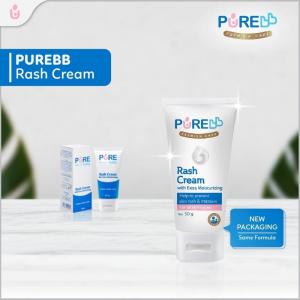 Pure Baby Rash Cream - PUREBB Rash Cream 50gr Hypoallergenic - Krim Anti Ruam Bayi
