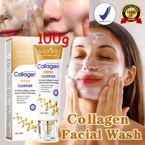 SADOER - Sabun Pembersih Wajah Whitening Facial Wash Sabun Cuci Muka Pria dan Wanita 100g