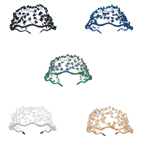 Thời trang Bridal headbands cho bộ trang điểm đi tiệc mũ nón cho lễ hội âm nhạc đạo cụ chụp ảnh cho trang điểm nhiếp ảnh