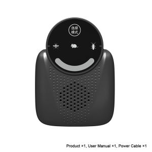 Ultrasonic Rodent Repeller – Repels Mosquitoes and Cockroaches Smart Touchscreen Electronic Repeller for Home Use