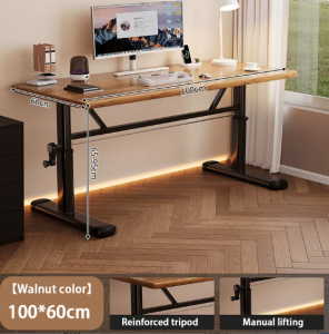 Electric Office Table Smart Lifting Computer Table Office/Study/Gaming Table Adjustable Desk