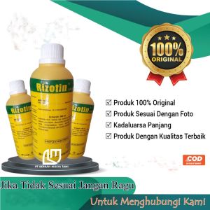 Insektisida Rizotin 100EC Kemasan 500ml / 250 ml / 100ml Obat Semprot Rijotin