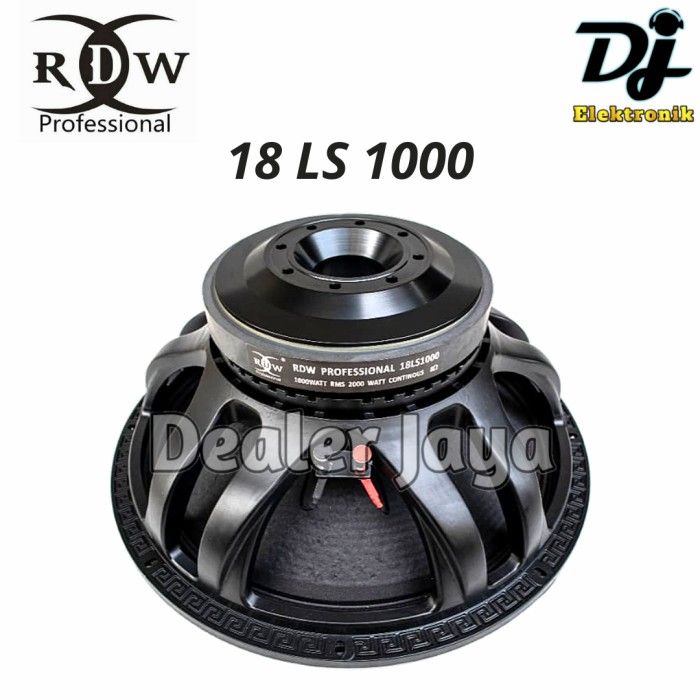 Speaker Komponen RDW 18 LS 1000 18LS1000 18 inch Lazada