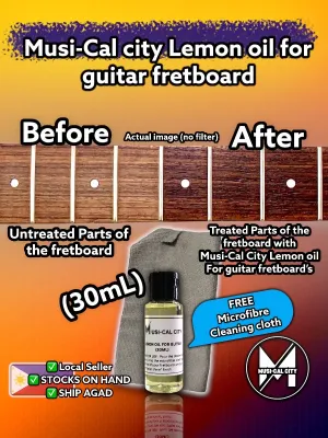 Lemon oil for guitar 30ml by MusiCal City