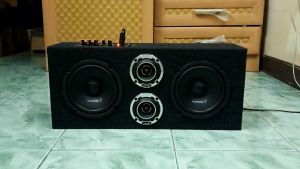 ลำโพงบลูทูธ ลำโพงฟังในบ้าน ดอก midbass ลำโพง6.5 นิ้วคู่ X2 ตู้ลำโพง Bluetooth ไร้สาย ลำโพงรถยนต์