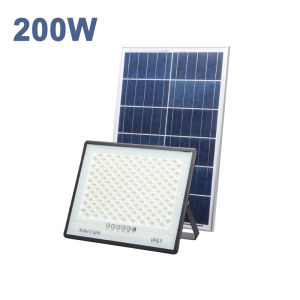 Solar lights lamp original LED outdoor IP67 waterproof Intelligent remote control function Solar photovoltaic panel fast charging efficiency Indoor Outdoor Multi-scenario use ABS plastic material Efficient heat dissipation